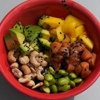 Поке боул с лососем - Zanoza Open Bar - готовим еду для современного жителя города