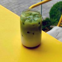 Айс матча-клубника - Zanoza Open Bar - готовим еду для современного жителя города