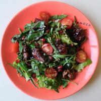 Салат с глазированной куриной печенью - Zanoza Open Bar - готовим еду для современного жителя города